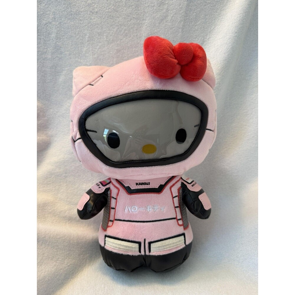 Kidrobot Hello Kitty Pink Spacesuit Plush Stuffed Toy Kawaii Cat Cute